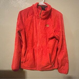 The North Face Women's Vibrant Red Teddy Jacket